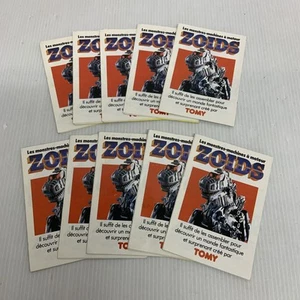 Lot 10 catalogues jouet ancien gamme Tomy Zoids Les monstres machines Zoid toy - Imagen 1 de 9