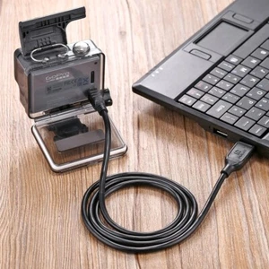 Cavo di ricarica Cavo dati di sincronizzazione USB Mini USB GoPro HERO Canon - Foto 1 di 4