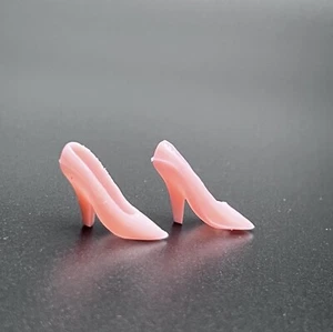 Vintage Barbie Puppe Klon Pastell leichte pfirsichspitz zulaufende Absätze - Bild 1 von 3