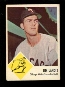 T9994 - 1963 Fleer #10 Jim Landis Chicago Weiß Sox Ex-Mt - Bild 1 von 1