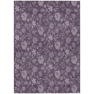 Addison Rugs Chantille ACN680 Plum 2'6" x 3'10" Indoor Outdoor Area Rug, Easy... - Picture 1 of 8