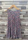 WOMENS PETITE CUTE COLOURFUL FLORAL SUMMER ALL IN ONE SHORT TEA PLAYSUIT 6-8