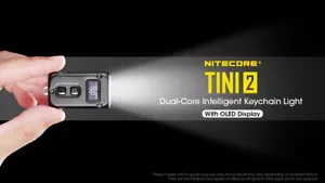NiteCore TINI2 500 Lumens Osram P8 USB-C Rechargeable Pocket Keychain Torch - Picture 1 of 12