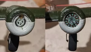 SET (2) Radio Control 3/4" ultra micro UMX B-25 B-17 Radial Engine Gearbox Cover - Picture 1 of 2