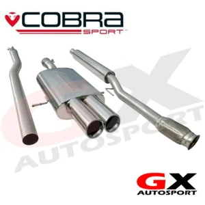 MN08 Cobra Sport Mini Cooper S Convertible R59 Mk2 12-15 Cat Back Res - Imagen 1 de 7