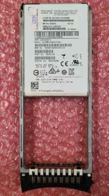 IBM 00E8673 387GB SAS SFF-2 w/eMLC FC ES1A for IBM i IBM 58B9 00LY195 74Y9526 - Image 1 of 4