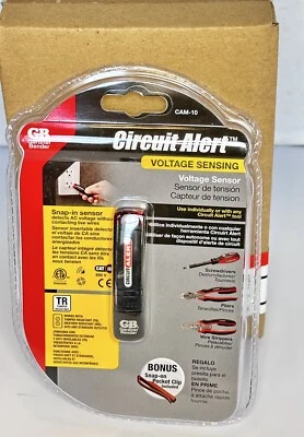 Módulo de detección de voltaje de alerta de circuito GB clip de bolsillo y baterías incluidas Cam-10 Foto 1 de 2