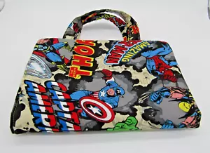 Marvel Comics Kid's Crayons Coloring Book Multicolor Carry Bag 9.5"X6.5" - Picture 1 of 9