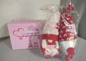 NEW Joyin 2021 Stuffed Plush Valentine's Day Male & Female Gnome Dolls 15" H - Picture 1 of 10