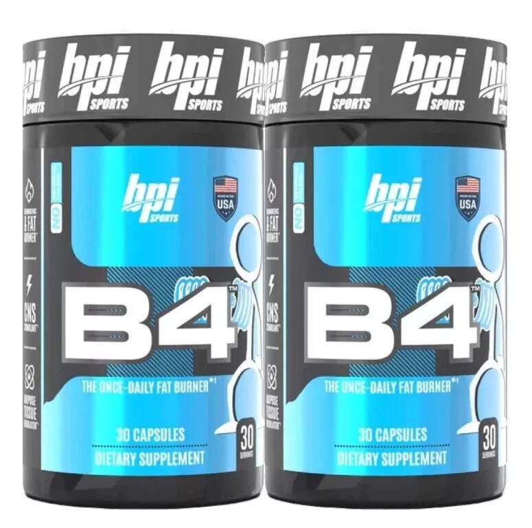 BPI Sports B4 The Once Daily Fat Burner Weight Loss Supplement 30 Caps