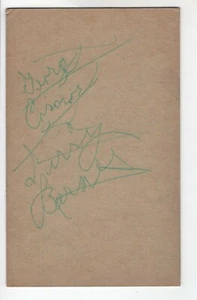 1948-1952 Exhibit George Connor autograph signed Chicago Bears - Picture 1 of 2