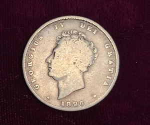 1826 Great Britian One Shilling - Picture 1 of 4