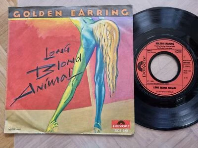 7" Single Golden Earring - Long blond animal Vinyl Germany - Image 1 of 4