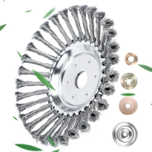 Unkrautbürste Wildkrautbürste Unkrautbürste 6/8 Zoll Motorsense Freischneider - Bild 1 von 11
