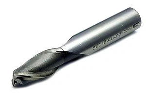 US Lager 15 mm zwei 2 Flöten HSS & Aluminium Schaftfräser Fräser CNC Bit - Bild 1 von 1