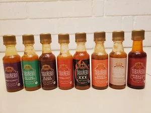 8 PACK 1.7 OZ Bottle TABANERO SPICY HOT SAUCE VARIETY KOSHER HabANeRO SRiRACHA - Picture 1 of 8