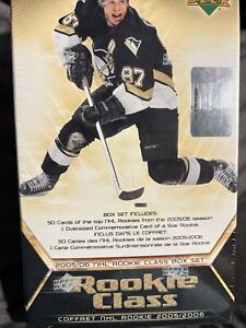 2005-06 NHL Rookie Set Box Set Crosby - Ovechkin RC, possible 10 Upper Deck