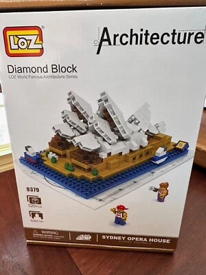 Micro bloques LOZ Mini Diamond Block Sydney Opera House nuevo en caja Foto 1 de 4