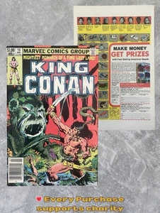 König Conan #15 Zeitungskiosk FN (1983) Marvel Moench/Silvestri Bronzezeit - Bild 1 von 3