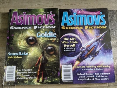 Isaac Asimov's Science Fiction Magazine - 2 Issues (40th Anniversary Year)  - Image 1 of 4
