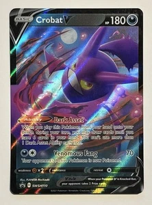 Crobat V SWSH110 - Sword & Shield Black Star Promo - Picture 1 of 2