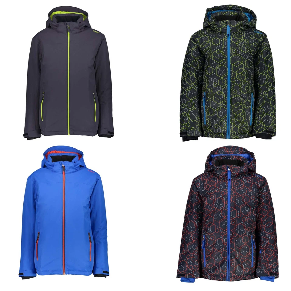 CMP Jungen Skijacke Boy Jacket Snaps Hood 39W1924 Rot - Bild 1 von 1