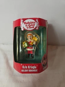 RANKIN-BASS SANTA CLAUS IS COMIN' COMING TO TOWN KRIS KRINGLE ORNAMENT, ENESCO - Picture 1 of 6