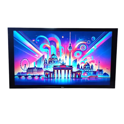 LG 40 Zoll (101,6 cm) Full HD LED TV Fernseher HDMI SCART DVBC DVBS DVBT incl.WH - Bild 1 von 4