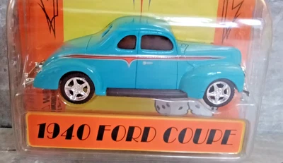 Ford Hot Rod Underground 1940 cupé azul 1:43 diecast 2005 Toy Zone Foto 1 de 3