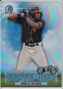 Marco Luciano - Sights on September - 2023 Bowman Chrome - Picture 1 of 2