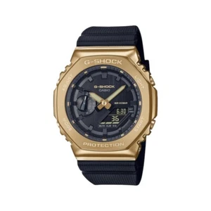 New Casio G-SHOCK GM2100G-1a9 Ana-digital Gold / Black Watch - Picture 1 of 1
