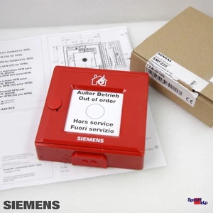 SIEMENS HAUSALARM SMF220 V24217-B1208-W200 B HANDFEUERMELDEN MANUAL CALL POINT - Picture 1 of 6