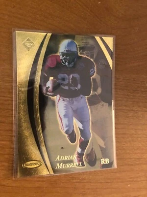 1998 Collectors Edge Masters Redemption Adrian Murrell West Virginia R49/100 - Image 1 of 2
