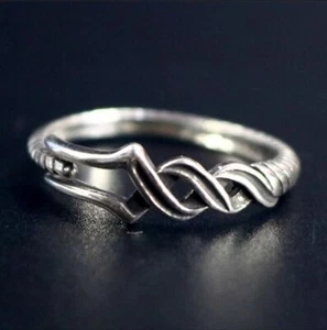 Spear of Longinus Ring Men S925 Sterling Silver Jewelry Adjustable Size7-28 New - Picture 1 of 12