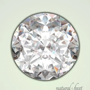 Diamante brillante redondo certificado AGI 1,31 quilates D/VS2/V. 7,28x7,39x4,05 mm - Imagen 1 de 4