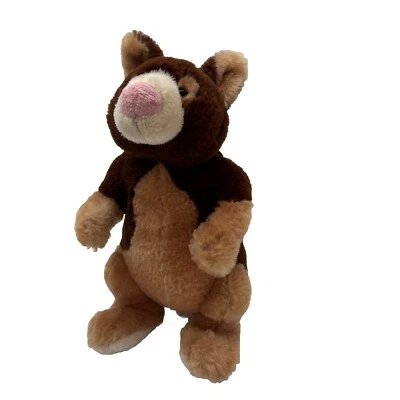 Tree Kangaroo Brown Tan HM362 Webkinz Ganz Plush 9" Stuffed  Lovey Toy No Code - Image 1 of 4