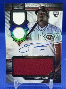2024 Topps Triple Threads Rookie Autograph Relic Noelvi Marte #RAR-NM /99 - Picture 1 of 2