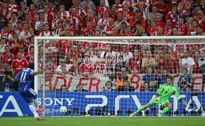 DIDIER DROGBA PENALTI 2012 LIGA DE CAMPEONES CALIDAD IMPRESIÓN FOTOGRÁFICA CHELSEA FC - Imagen 1 de 5