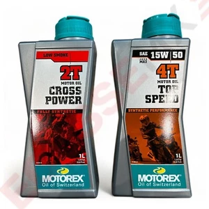 HUSQVARNA MOTOREX 2T 2 TAKT ÖL & 15W-50 GETRIEBEÖL TE150 TE250 TE300i 2014-2025 - Bild 1 von 7