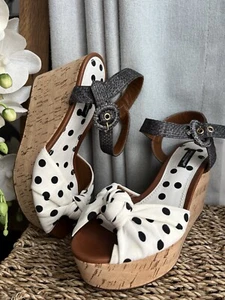 Dolce & Gabbana Caddy Platform Polka Dot Sandals Size UK 3.5 EU 36.5 - Imagen 1 de 9