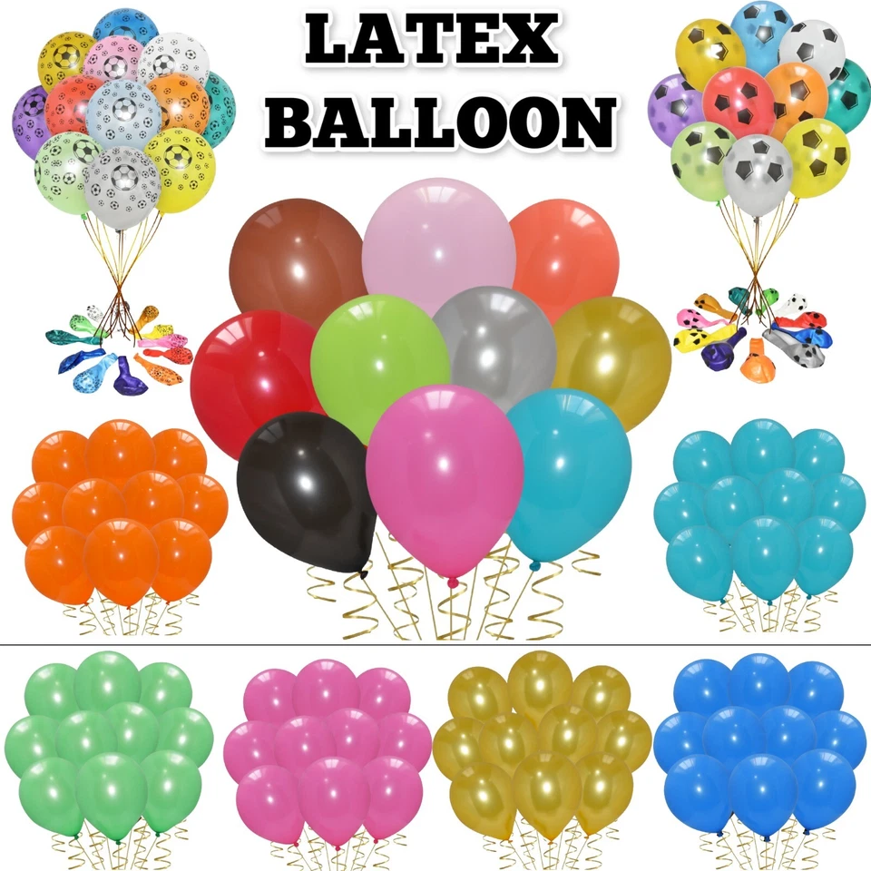 BALÕES GRANDES LISOS 5-100 BALÕES de hélio qualidade casamento aniversário - Imagem 1 de 1