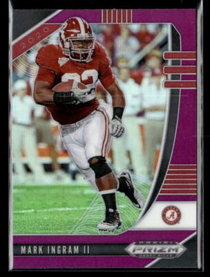Mark Ingram II - 2020 Panini Prizm Draft Picks Prizms Purple #67 Alabama - Image 1 of 2