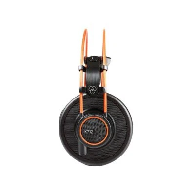 AKG K712 PRO Dynamic Reference Studio Open-Back Over-Ear Wired Black Headphones - Image 1 of 4
