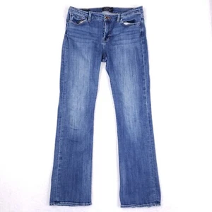 Lucky Brand Brooke Boot Jeans 14 32 Blue Stretch Bootcut Mid Rise Denim Y2K Jean - Picture 1 of 11