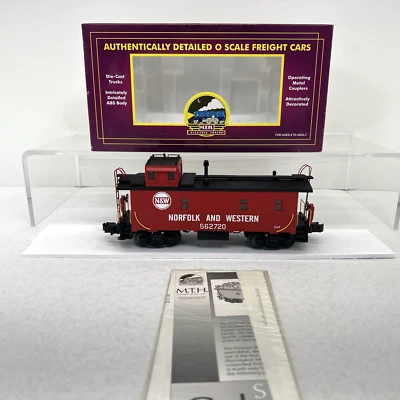 MTH Premier 20-91027 Norfolk & Western Steel Caboose #562720 O New N&W - Image 1 of 4