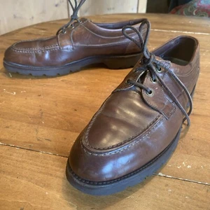 Allen Edmonds Estilo Vida Marrón Delantal Puntera Suela Cuero Cordones EE. UU. 11 A A - Imagen 1 de 10
