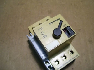 SIEMENS 3VE3000-2GA00 1-1.6A 660V REGOLATORE MOTORE CON 3VE9-301-1AA00 1NC/NO P1786 - Foto 1 di 8