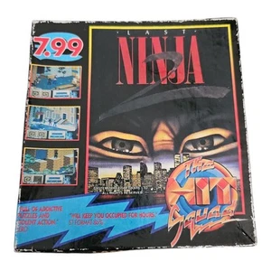 Commodore Amiga Last Ninja 2 Caja Juego y Manual - Imagen 1 de 5