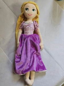 Disney Store Rapunzel Plush Doll 20” Tangled Princess Purple Dress - Read - Picture 1 of 7