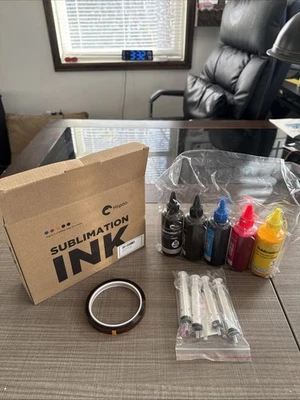 Hiipoo 500ML Sublimation Ink Refill compatible with ET2400 ET2720 ET2760 ET2800 - Image 1 of 4